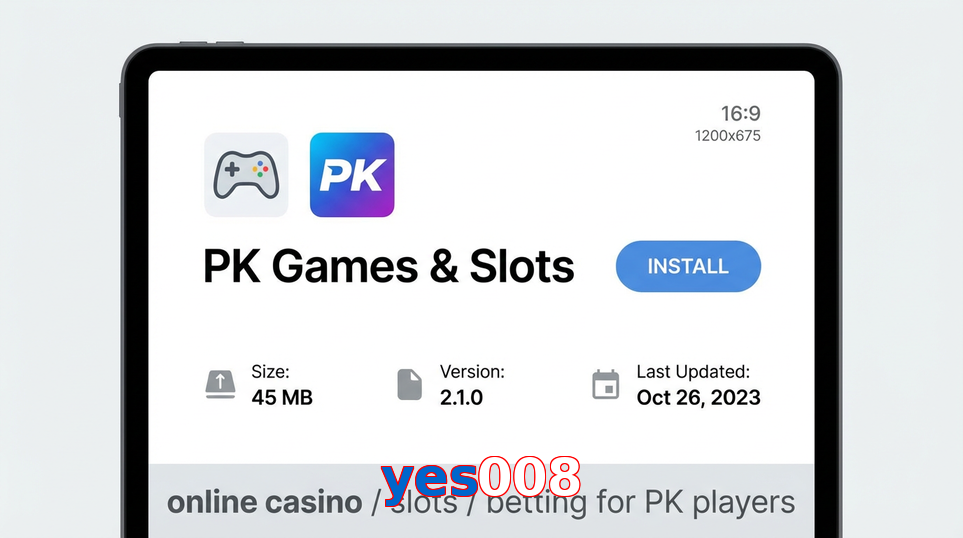 Game list for Yes008 gameapk section